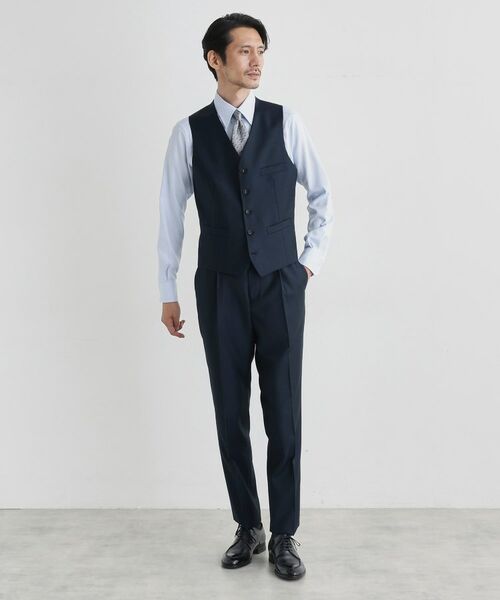 TAKEO KIKUCHI / タケオキクチ ベスト | ドーメル サージ ベスト | 詳細19