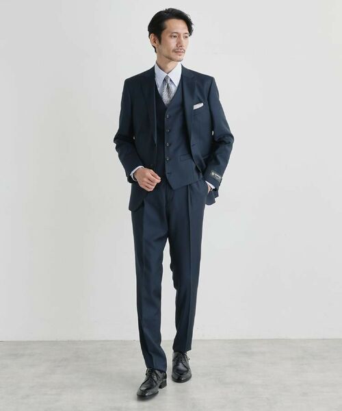 TAKEO KIKUCHI / タケオキクチ ベスト | ドーメル サージ ベスト | 詳細20