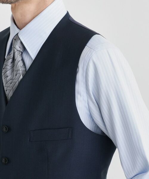 TAKEO KIKUCHI / タケオキクチ ベスト | ドーメル サージ ベスト | 詳細6