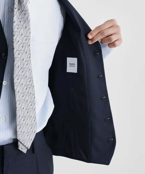 TAKEO KIKUCHI / タケオキクチ ベスト | ドーメル サージ ベスト | 詳細9