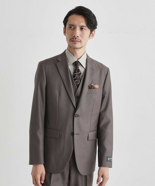 TAKEO KIKUCHI / タケオキクチ セットアップ | ドーメル サージ スーツ(モカブラウン(042))