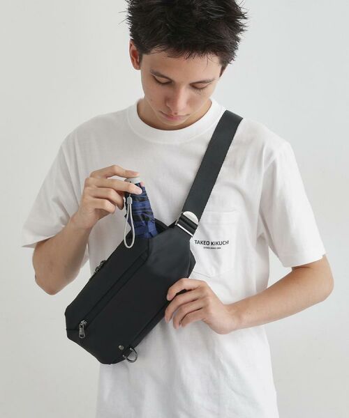TAKEO KIKUCHI / タケオキクチ メッセンジャーバッグ・ウエストポーチ | STORAGEポケットスリングショルダーバッグ | 詳細26