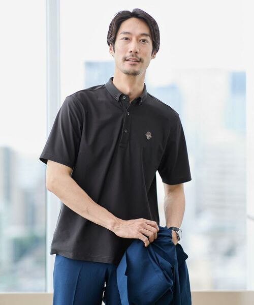 TAKEO KIKUCHI / タケオキクチ ポロシャツ | 【COOL CITY WEAR】エアートール ポロシャツ /接触冷感・通気性 | 詳細30
