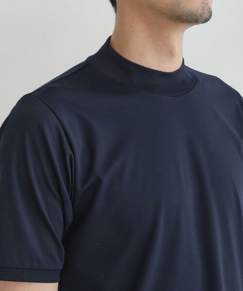 TAKEO KIKUCHI / タケオキクチ カットソー | 【COOL CITY WEAR】モックネック プルオーバー /接触冷感 | 詳細17