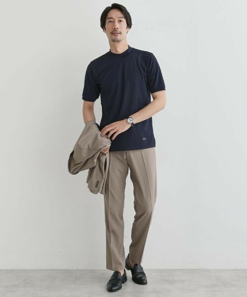 TAKEO KIKUCHI / タケオキクチ カットソー | 【COOL CITY WEAR】モックネック プルオーバー /接触冷感 | 詳細20