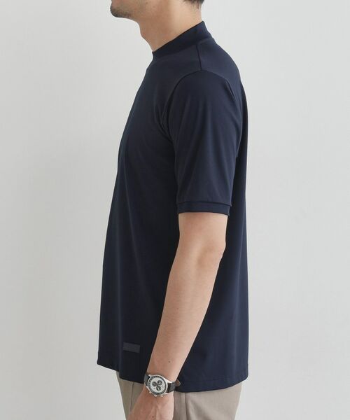 TAKEO KIKUCHI / タケオキクチ カットソー | 【COOL CITY WEAR】モックネック プルオーバー /接触冷感 | 詳細3