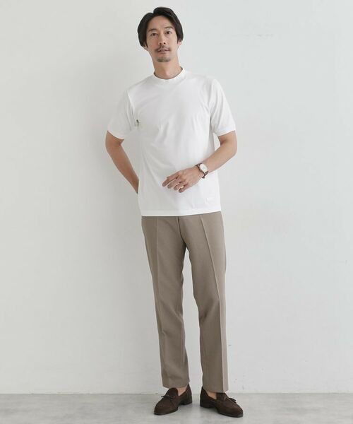 TAKEO KIKUCHI / タケオキクチ カットソー | 【COOL CITY WEAR】インドライ天竺モックネック プルオーバー /吸汗速乾 | 詳細11