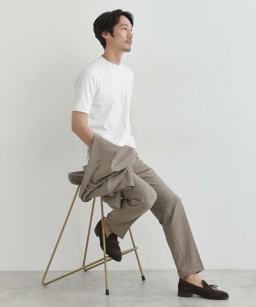 TAKEO KIKUCHI / タケオキクチ カットソー | 【COOL CITY WEAR】インドライ天竺モックネック プルオーバー /吸汗速乾 | 詳細12