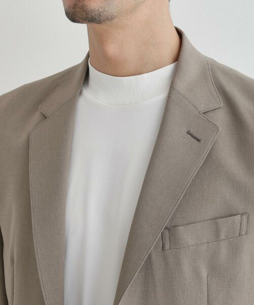 TAKEO KIKUCHI / タケオキクチ カットソー | 【COOL CITY WEAR】インドライ天竺モックネック プルオーバー /吸汗速乾 | 詳細14