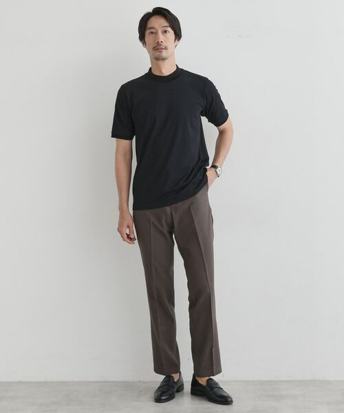 TAKEO KIKUCHI / タケオキクチ カットソー | 【COOL CITY WEAR】インドライ天竺モックネック プルオーバー /吸汗速乾 | 詳細19