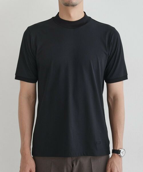 TAKEO KIKUCHI / タケオキクチ カットソー | 【COOL CITY WEAR】インドライ天竺モックネック プルオーバー /吸汗速乾 | 詳細2