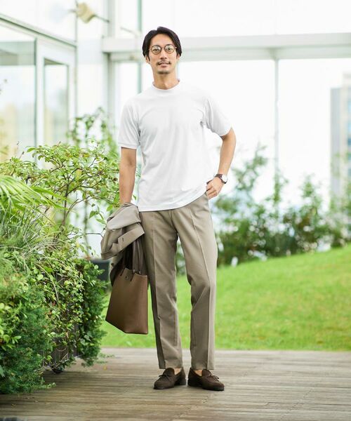 TAKEO KIKUCHI / タケオキクチ カットソー | 【COOL CITY WEAR】インドライ天竺モックネック プルオーバー /吸汗速乾 | 詳細26