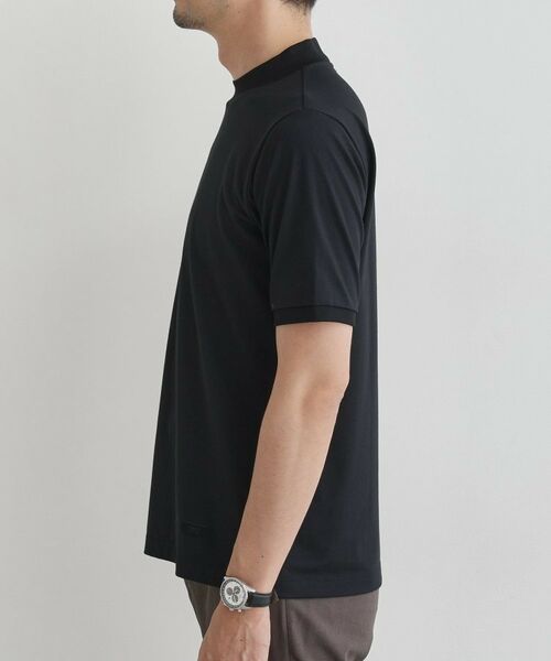 TAKEO KIKUCHI / タケオキクチ カットソー | 【COOL CITY WEAR】インドライ天竺モックネック プルオーバー /吸汗速乾 | 詳細3