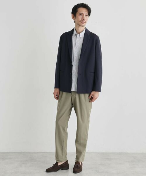 TAKEO KIKUCHI / タケオキクチ シャツ・ブラウス | 【COOL CITY WEAR】ストライプジャージ ボタンダウンシャツ /接触冷感 | 詳細22