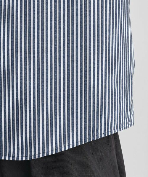 TAKEO KIKUCHI / タケオキクチ シャツ・ブラウス | 【COOL CITY WEAR】ストライプジャージ ボタンダウンシャツ /接触冷感 | 詳細8