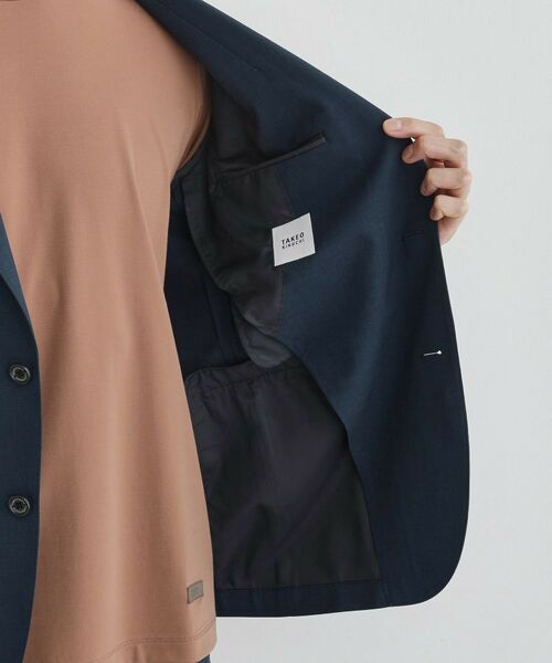 TAKEO KIKUCHI / タケオキクチ テーラードジャケット | 【COOL CITY WEAR】アーバンクール ジャケット /接触冷感・吸水速乾 | 詳細12