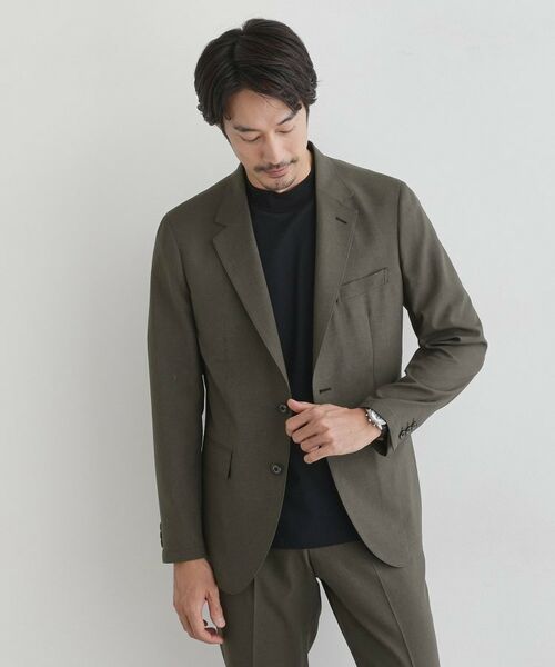 TAKEO KIKUCHI/タケオキクチ 【COOL CITY WEAR】アーバンクール ジャケット /接触冷感・吸水速乾 ブラウン(043) 02(M) TAKEO KIKUCHI/タケオキクチ 【COOL CITY WEAR】アーバンクール ジャケット /接触冷感・吸水速乾 ブラウン(043) 02(M)