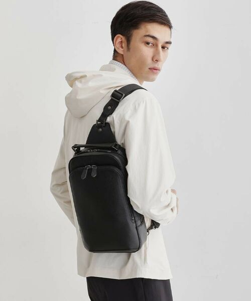 TAKEO KIKUCHI / タケオキクチ メッセンジャーバッグ・ウエストポーチ | BLACK ROYAL ボディバッグ | 詳細16