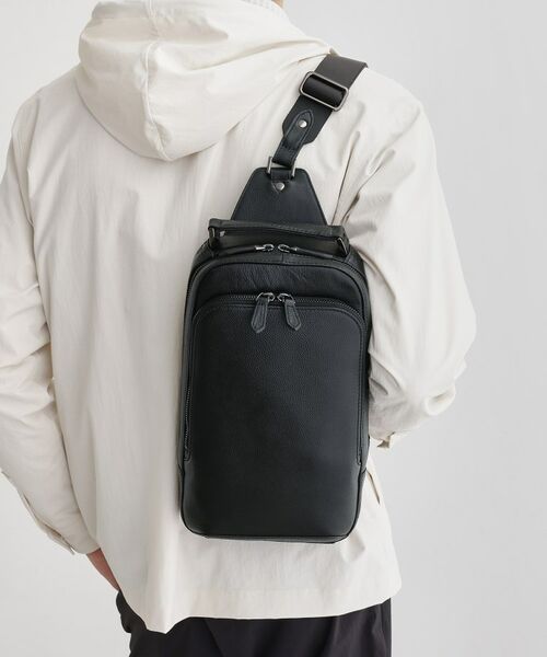 TAKEO KIKUCHI / タケオキクチ メッセンジャーバッグ・ウエストポーチ | BLACK ROYAL ボディバッグ | 詳細17