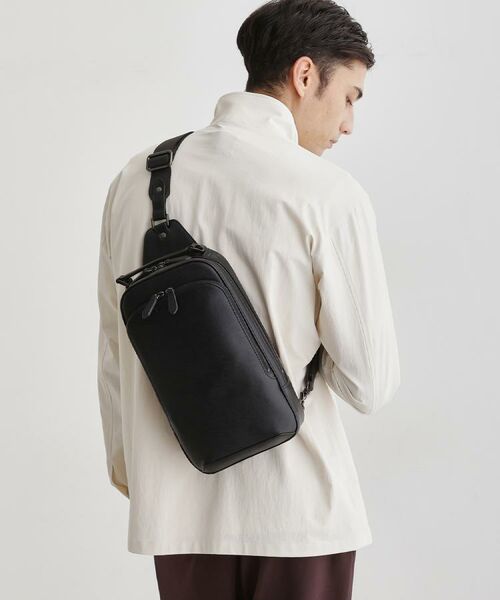 TAKEO KIKUCHI / タケオキクチ メッセンジャーバッグ・ウエストポーチ | BLACK ROYAL ボディバッグ | 詳細19