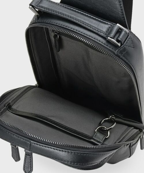 TAKEO KIKUCHI / タケオキクチ メッセンジャーバッグ・ウエストポーチ | BLACK ROYAL ボディバッグ | 詳細6