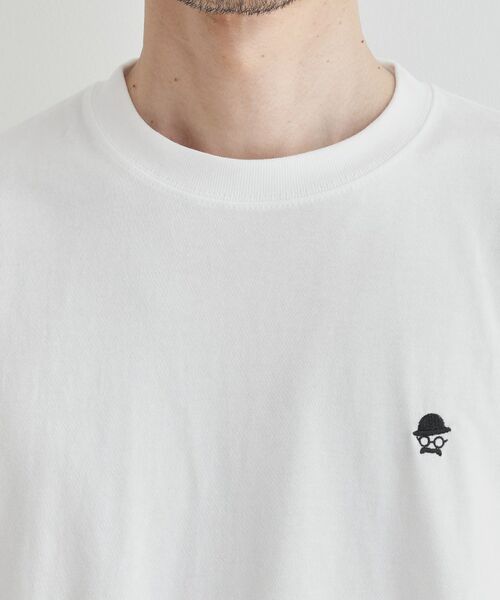 TAKEO KIKUCHI / タケオキクチ Tシャツ | 【LIMITED】ワンポイント刺繍 半袖Tシャツ | 詳細4