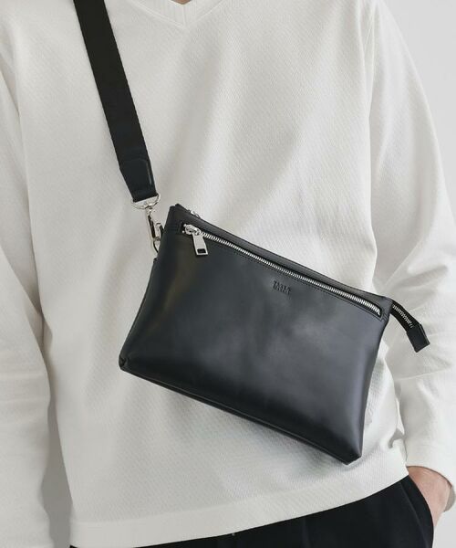 TAKEO KIKUCHI / タケオキクチ クラッチ・パーティバッグ | アニリンレザー　２WAYクラッチ | 詳細12