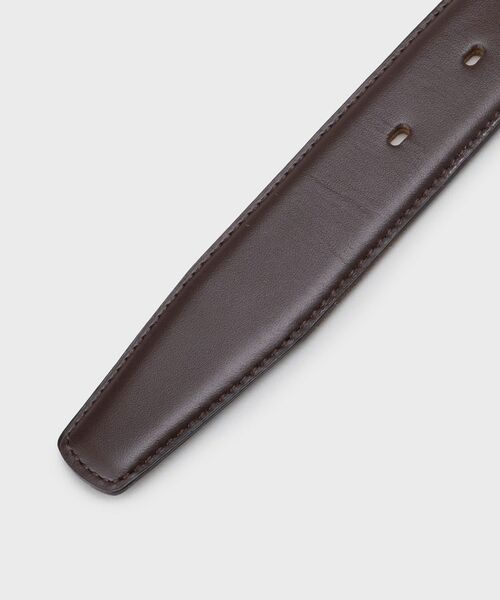 TAKEO KIKUCHI / タケオキクチ ベルト・サスペンダー | クロコ型押しリバーシブルドレスベルト | 詳細5