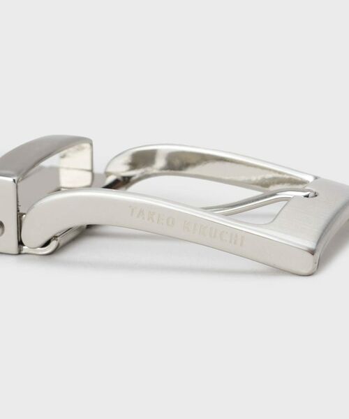 TAKEO KIKUCHI / タケオキクチ ベルト・サスペンダー | クロコ型押しリバーシブルドレスベルト | 詳細7