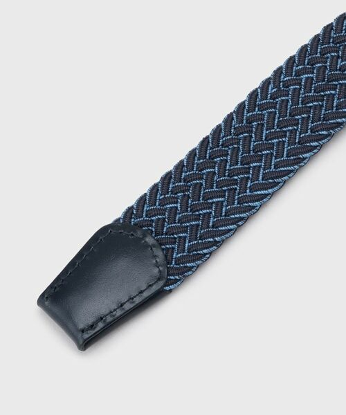 TAKEO KIKUCHI / タケオキクチ ベルト・サスペンダー | メランジリバーシブルゴムメッシュベルト | 詳細7