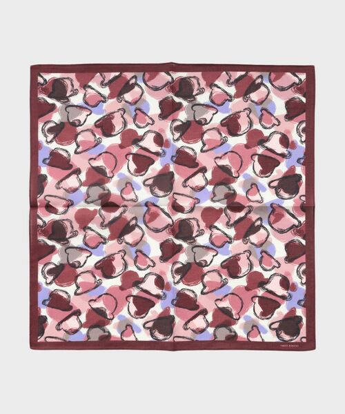 TAKEO KIKUCHI / タケオキクチ ハンカチ | ボーラーハットプリントハンカチ | 詳細1