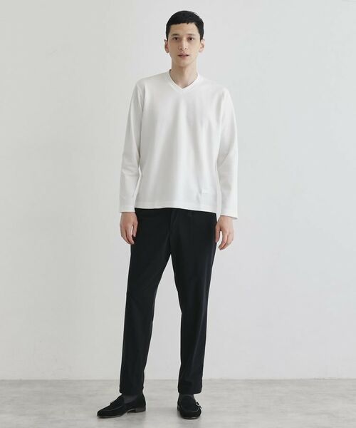 TAKEO KIKUCHI / タケオキクチ カットソー | 【尾州織】ブリスタ Vネック カットソー | 詳細11