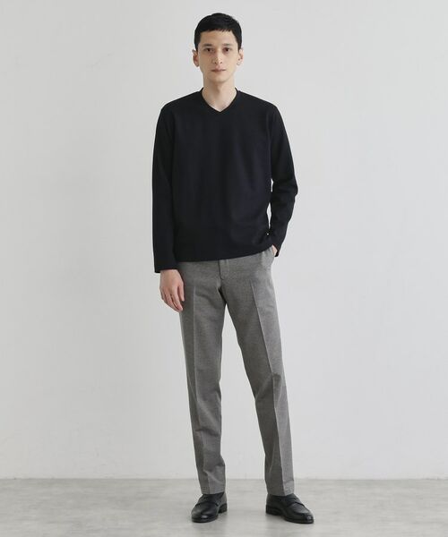 TAKEO KIKUCHI / タケオキクチ カットソー | 【尾州織】ブリスタ Vネック カットソー | 詳細16