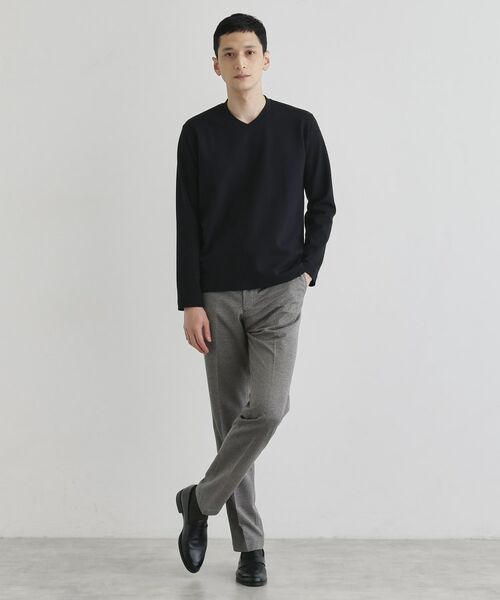 TAKEO KIKUCHI / タケオキクチ カットソー | 【尾州織】ブリスタ Vネック カットソー | 詳細17