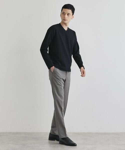 TAKEO KIKUCHI / タケオキクチ カットソー | 【尾州織】ブリスタ Vネック カットソー | 詳細18