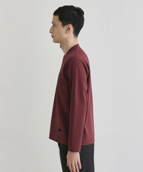 TAKEO KIKUCHI / タケオキクチ カットソー | 【尾州織】ブリスタ Vネック カットソー | 詳細3