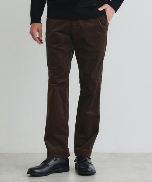 TAKEO KIKUCHI / タケオキクチ パンツ | サイドゴアストレッチコーデュロイパンツ | 詳細27