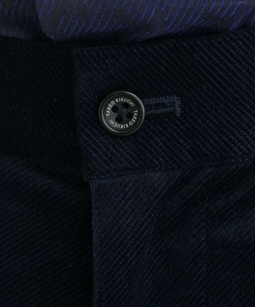 TAKEO KIKUCHI / タケオキクチ パンツ | サイドゴアストレッチコーデュロイパンツ | 詳細9