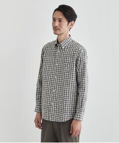 TAKEO KIKUCHI / タケオキクチ シャツ・ブラウス | チェックボーラーガーゼシャツ
