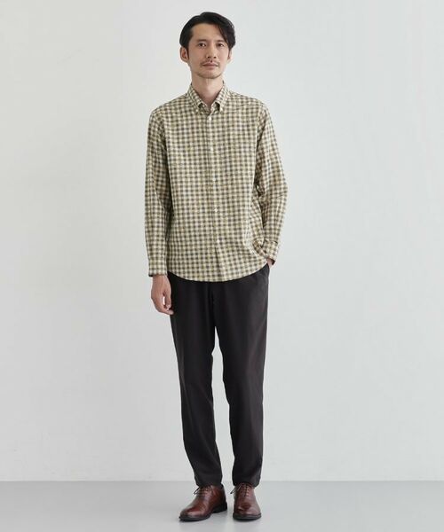 TAKEO KIKUCHI / タケオキクチ シャツ・ブラウス | チェックボーラーガーゼシャツ | 詳細12