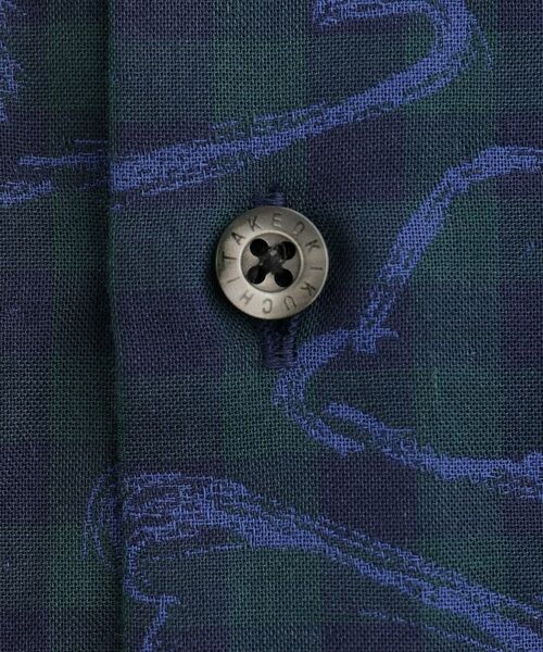 TAKEO KIKUCHI / タケオキクチ シャツ・ブラウス | チェックボーラーガーゼシャツ | 詳細22