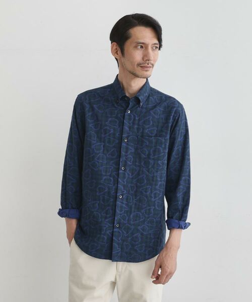 TAKEO KIKUCHI / タケオキクチ シャツ・ブラウス | チェックボーラーガーゼシャツ | 詳細24