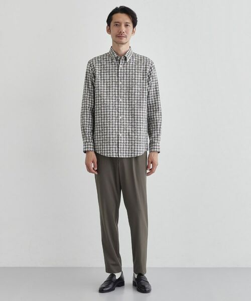 TAKEO KIKUCHI / タケオキクチ シャツ・ブラウス | チェックボーラーガーゼシャツ | 詳細30