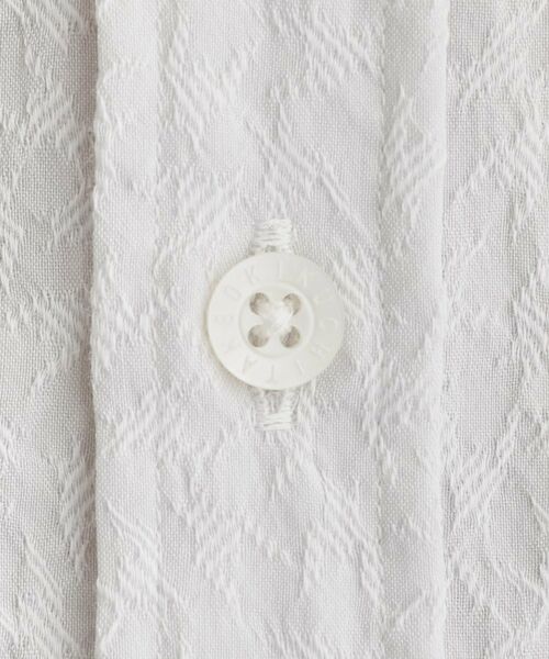 TAKEO KIKUCHI / タケオキクチ シャツ・ブラウス | 【Made in JAPAN】播州織 ドビー千鳥シャツ | 詳細13