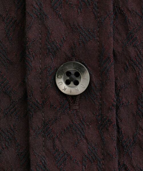 TAKEO KIKUCHI / タケオキクチ シャツ・ブラウス | 【Made in JAPAN】播州織 ドビー千鳥シャツ | 詳細17