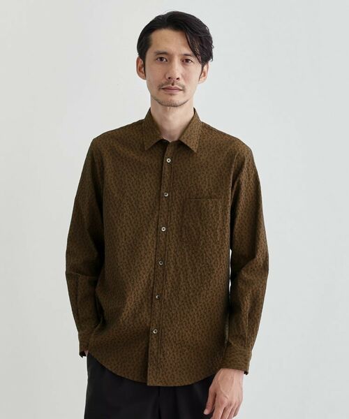 TAKEO KIKUCHI / タケオキクチ シャツ・ブラウス | 【Made in JAPAN】播州織 ドビー千鳥シャツ | 詳細22