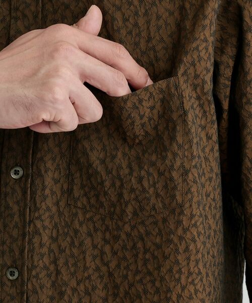 TAKEO KIKUCHI / タケオキクチ シャツ・ブラウス | 【Made in JAPAN】播州織 ドビー千鳥シャツ | 詳細6