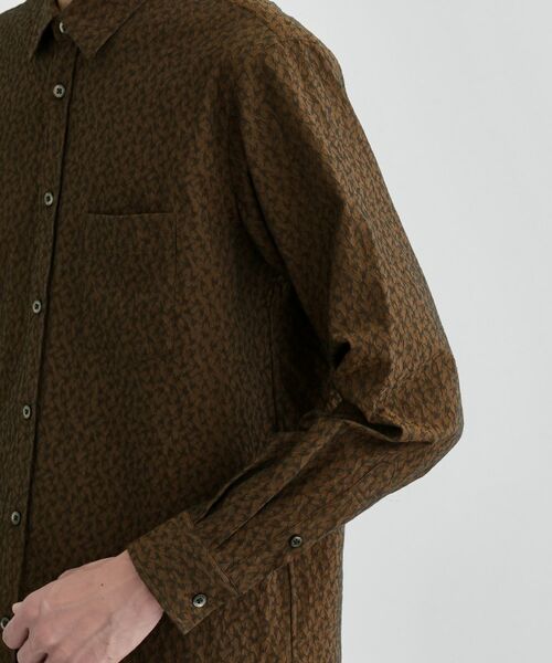 TAKEO KIKUCHI / タケオキクチ シャツ・ブラウス | 【Made in JAPAN】播州織 ドビー千鳥シャツ | 詳細7