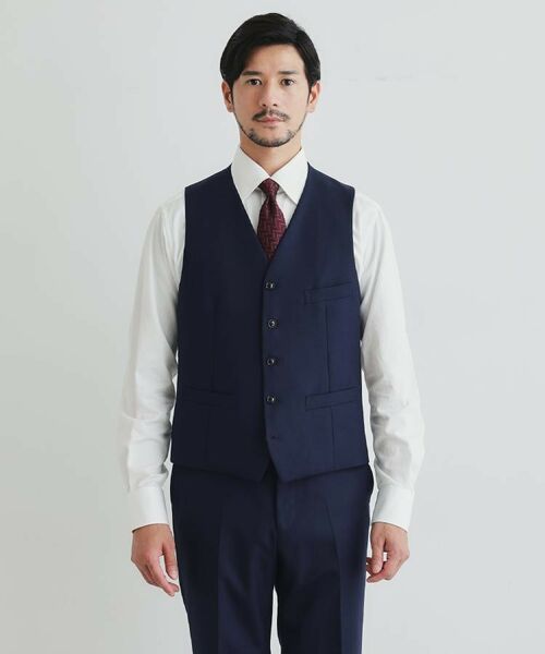 TAKEO KIKUCHI / タケオキクチ ベスト | 鱗紋 ベスト | 詳細30