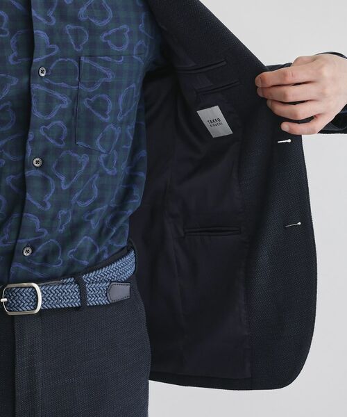 TAKEO KIKUCHI / タケオキクチ テーラードジャケット | 【Sサイズ～】ラッセルメッシュ ジャケット | 詳細10